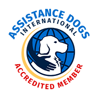 Assistance Dogs International Accredited Member logo