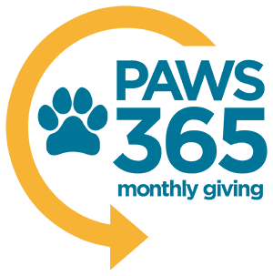 Paws 365 Monthly Giving logo