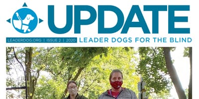 Part of a cover of an issue of Update newsletter