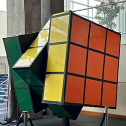 world's largest Rubik's cube